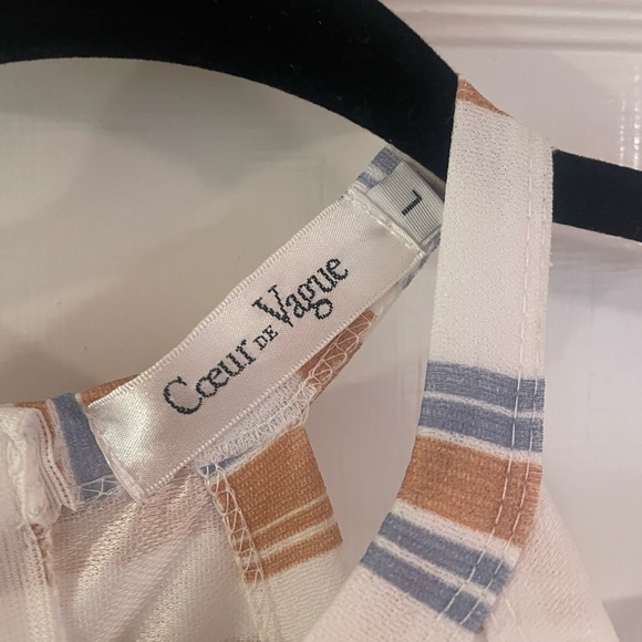 Yellow and blue striped jumper - Picture 2 of 3